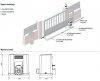 Zestaw Somfy Elixo 3S+ M IO Standard Pack do 600kg bram przesuwnych